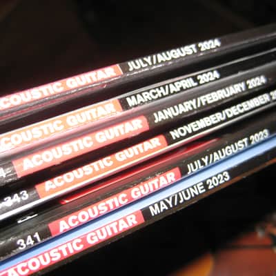 Acoustic Guitar Magazine 6 Recent Issues from 2023 and 2024 image 6