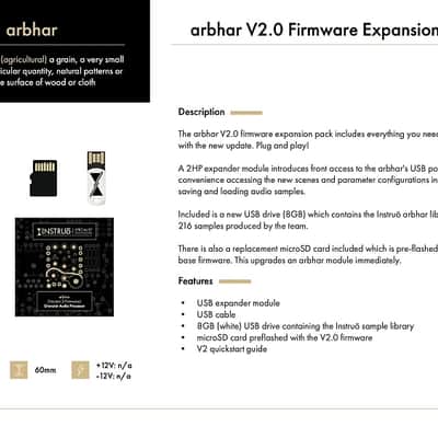 Instruo Arbhar V2.0 Expansion Pack (Module/SD Card/USB Drive) image 7