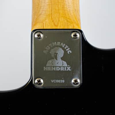 2018 Fender Custom Shop Jimi Hendrix Voodoo Child Stratocaster Black w/ COA, OHSC - Hendrix Dream Machine image 22