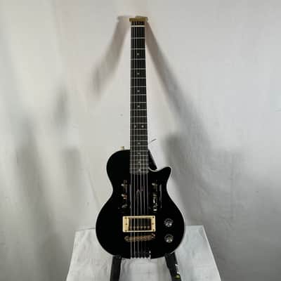 Traveler EG-1 Custom Electric Travel Guitar 2010s - Black - w/ Gig Bag image 2