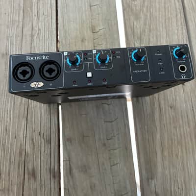 Focusrite Saffire Pro 14 Firewire Audio Interface 2000s - Black pro audio recording image 2