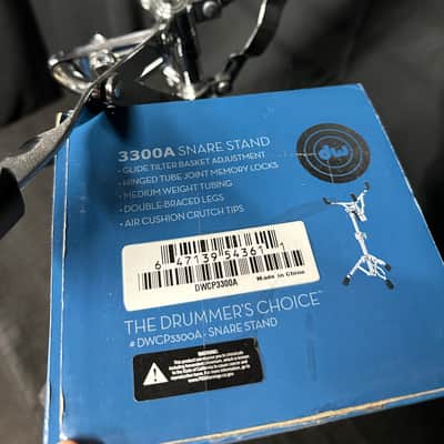 DW 3000 Double-Braced Snare Drum Stand (LIKE NEW) Open Box image 4