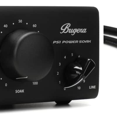 Bugera PS1 Passive 100-watt Power Attenuator  Bundle with Hosa SKJ-603 Speaker Cable - 1/4 inch TS to 1/4 inch TS - 3 foot image 1