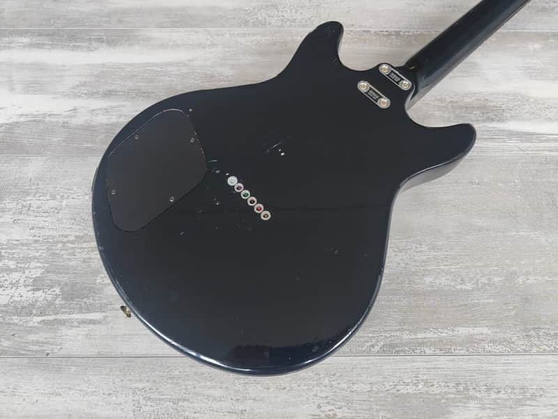 1990 Yamaha Japan SG-RR Junior Double Cutaway w/P90's (Black) | Reverb
