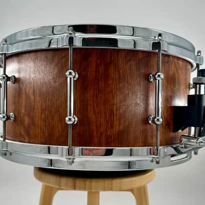 AZ Custom Drums Bubinga Stave 6.5x14 Snare Drum 2008 image 6
