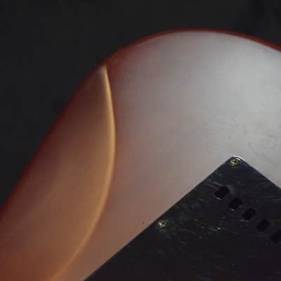 Squier by Fender Standard Fat Strat HSS Satin Walnut Electric Guitar #IC040545394 image 18