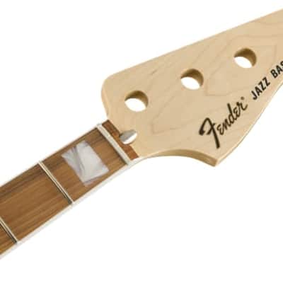 FENDER - Classic Series 70s Jazz Bass Neck  20 Medium Jumbo Frets  Block Inlay  Pau Ferro - 0992003921 image 1