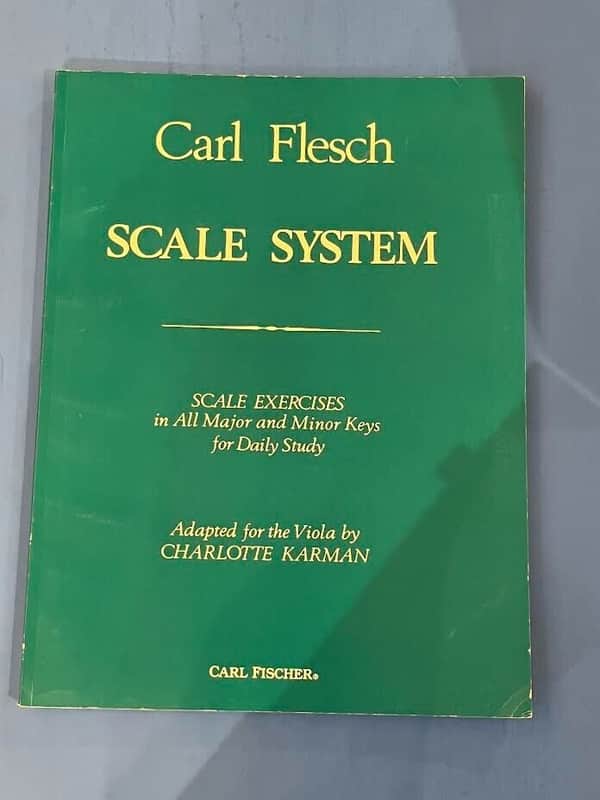 Scale System Scale Exercises in All Major and Minor Keys for Viola image 1