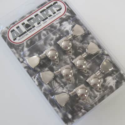 Grover 102NK Nickel 3×3 Rotomatic Tuners with Keystone Buttons TK-7901-001 image 2