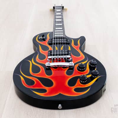 1997 Gibson Les Paul Studio Tak Matsumoto Fireball Flame w/ Case, Yamano image 10