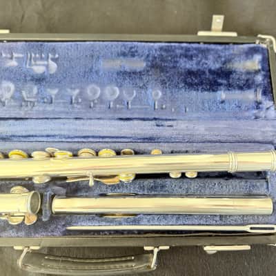 Vintage Gemeinhardt M2S Semi-Pro Solid Silver Flute - Closed Hole- 1969-1972 - Freshly Serviced by John Butler image 4