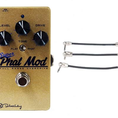 Keeley Super Phat Mod + Gator Patch Cable 3 Pack image 1
