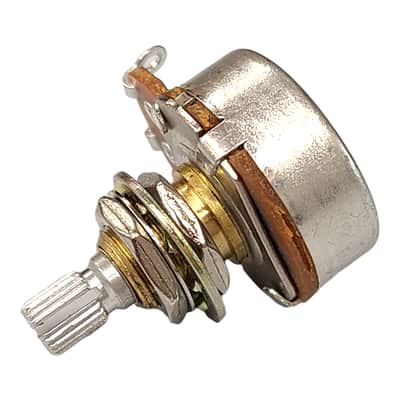 WD Guitar Potentiometer 500K Linear Taper 24 Tooth Split Shaft 3/8 in. image 3