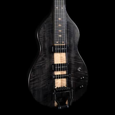 Beard Trailhead Square Neck Lap Steel, Maple, Black Ice, Hipshot Doubleshot Installed - NEW image 1
