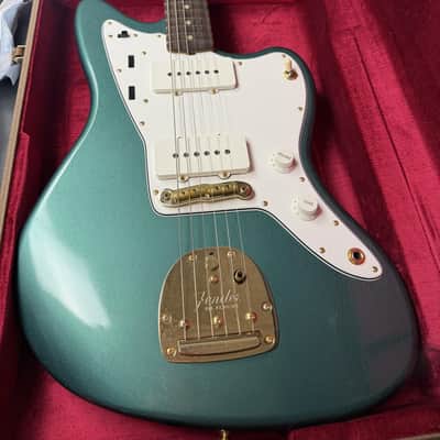Fender Custom Shop 1962 Jazzmaster Deluxe Closet Classic - Sherwood Green Metallic w/ Gold Hardware image 12