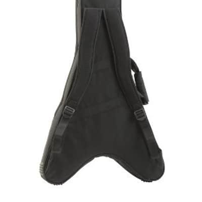 SKB Cases 1SKB-SC58 Flying V Soft Guitar Case with Nylon Exterior and EPS Foam Interior image 2
