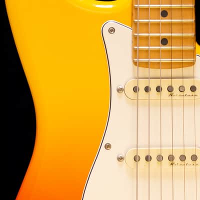 Fender Player Plus Stratocaster with Maple Fretboard - Tequila Sunrise image 2