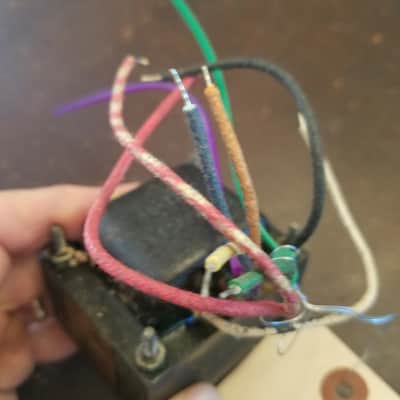 Woodward Schumacher 80-73-0  Vintage Power Transformer Tested 120 / 6.3 V Tube Amp Project 1963 image 2