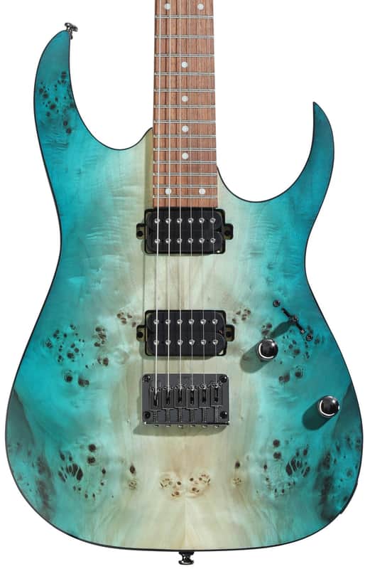Ibanez Standard RG421PB Electric Guitar - Caribbean Shoreline Flat image 1