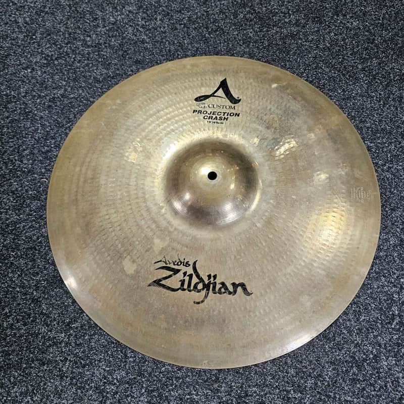 Crash Cymbal 19" Zildjian A Custom Projection USED! RKPZP040626 image 1