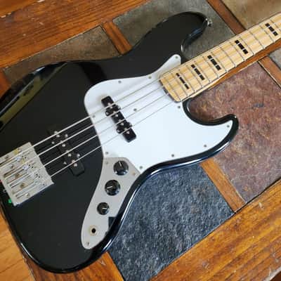 Fender Geddy Lee J Jazz bass CIJ Japan w/bag 2006 - blk image 2