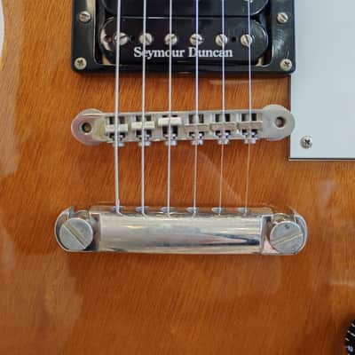 ESP Edwards Explorer early 2000's - Lawsuit Era JAPAN MIJ - Mahogany Antique Natural image 7
