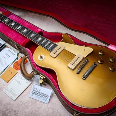 GIBSON USA Custom Shop 56 Reissue Les Reissue Paul Murphy Lab Hvy Aged "Goldtop" (2026) image 1