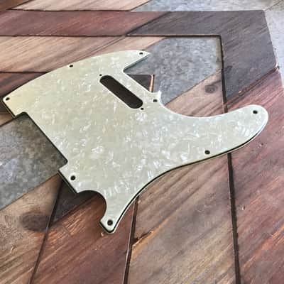 Real Life Relics Aged Pearl Mint Green Telecaster® Pickguard 3 Ply 8 Hole    [PGAR3] image 2
