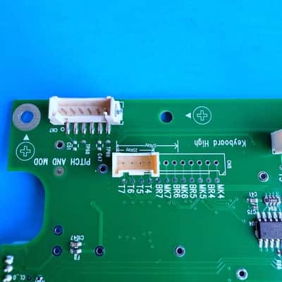 NOVATION LAUNCHKEY 25 MK3 Midi Keyboard Part USB Sustain Input PCB Circuit Board image 7