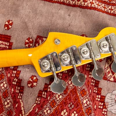 Fender CIJ JB-62 Jazz Bass – US Pickups – Flame Maple Neck image 15