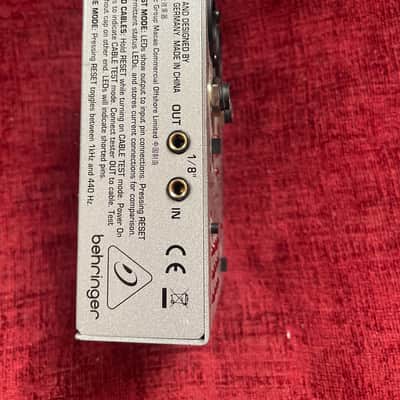 Behringer CT100 uP Ctrl 6-in-1 Cable Tester 2010s - Standard image 4
