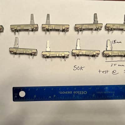 Roland TR-707 Instrument Fader/Potentiometers