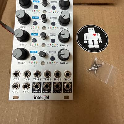 Intellijel Quadrax Quad Function Generator Eurorack Synth Module 2020 - Present - White image 1