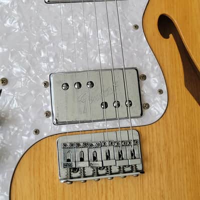 Lefty Fender Thinline Telecaster Japan TN-72 CIJ left handed 2006-08 Crafted In Japan image 7