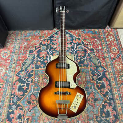 Greco Beatles Bass Model VB-90 Hollow Body Short Scale - 1989 image 9