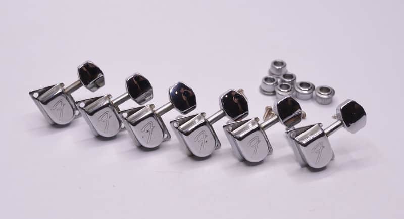 1975 Vintage Fender Stratocaster/Telecaster "F" Logo TUNERS Made in W. Germany 1970's 1976 1977 1978 1979 image 1