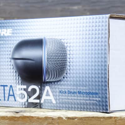 Shure Beta 52A Supercardioid Pickup Pattern Dynamic Kick Drum / Bass Microphone image 8