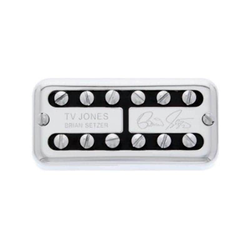 TV Jones Brian Setzer Signature Guitar Neck Pickup, Universal Mount, Chrome image 1