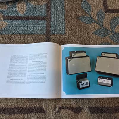 Vintage 1966-1967 Fender Musical Instruments Full-Line Catalog! Rare, Original Case Candy, Paperwork! image 10