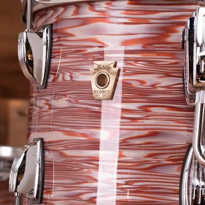 LUDWIG CLASSIC MAPLE 3 PIECE FAB DRUM KIT, VINTAGE PINK OYSTER image 12