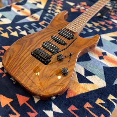 Suhr Custom Standard S Roasted Swamp Ash Reverse Headstock Roasted Maple Neck image 5