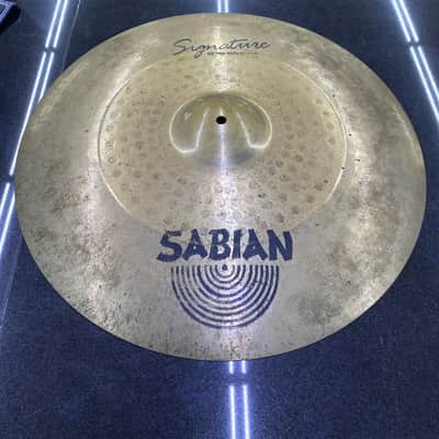 Sabian  21” signature  2000s  Brass rod morgenstein tri top ride image 1