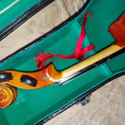 Bestler 4/4 Violin with Hard Case & Bow, very good condition image 9