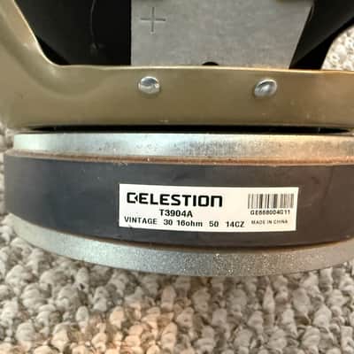 Celestion T3904 Vintage 30 12" 60W 16 Ohm Speaker 2010s - Black image 5