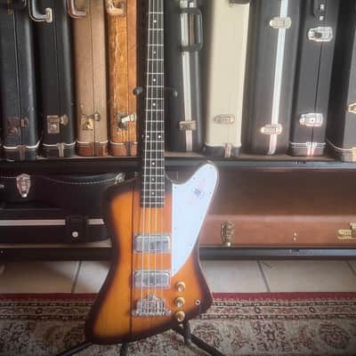 1977 GIBSON THUNDERBIRD BICENTENNIAL BASS - SUNBURST - WITH ORIGINAL HARD CASE image 3