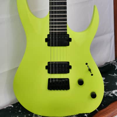 Solar Guitars A2.6LN 2020 - Lemon Neon Matte image 3