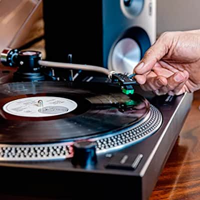 Crosley C100BT-BK Belt-Drive Bluetooth Turntable Black (Open Box) image 5