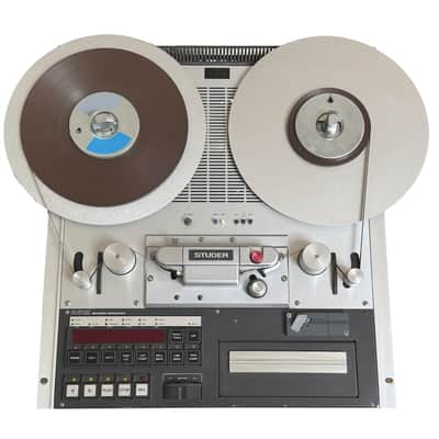 Studer A812 2-track 1/4" with butterfly heads image 1