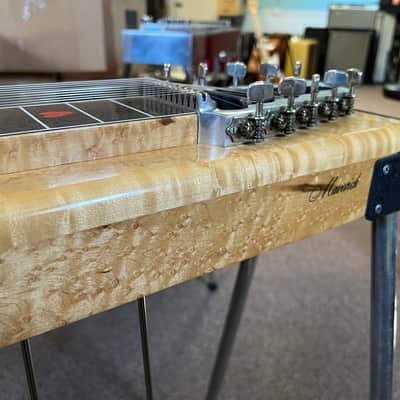 September 1973 Sho-Bud Maverick Pedal Steel Guitar Birdseye Maple image 8