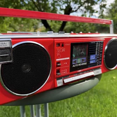 Toshiba RT-SF5 Rare Vintage Cassette Deck Boombox Getto blaster Warranty Japan image 12